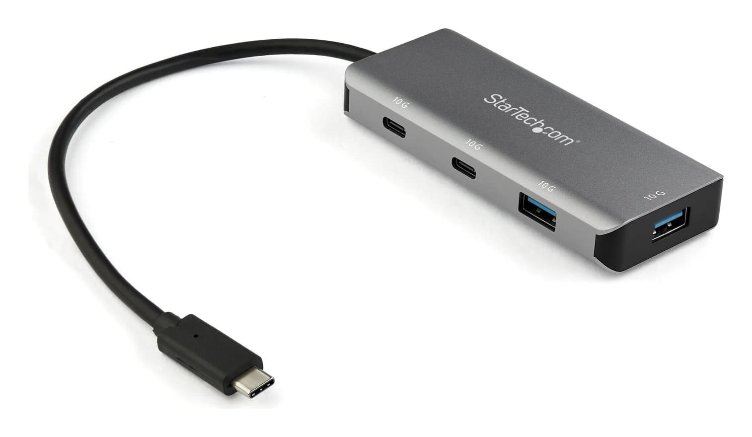 StarTech.com 4-Port USB-C Hub 10Gbps (2x USB-C + 2x USB-A)