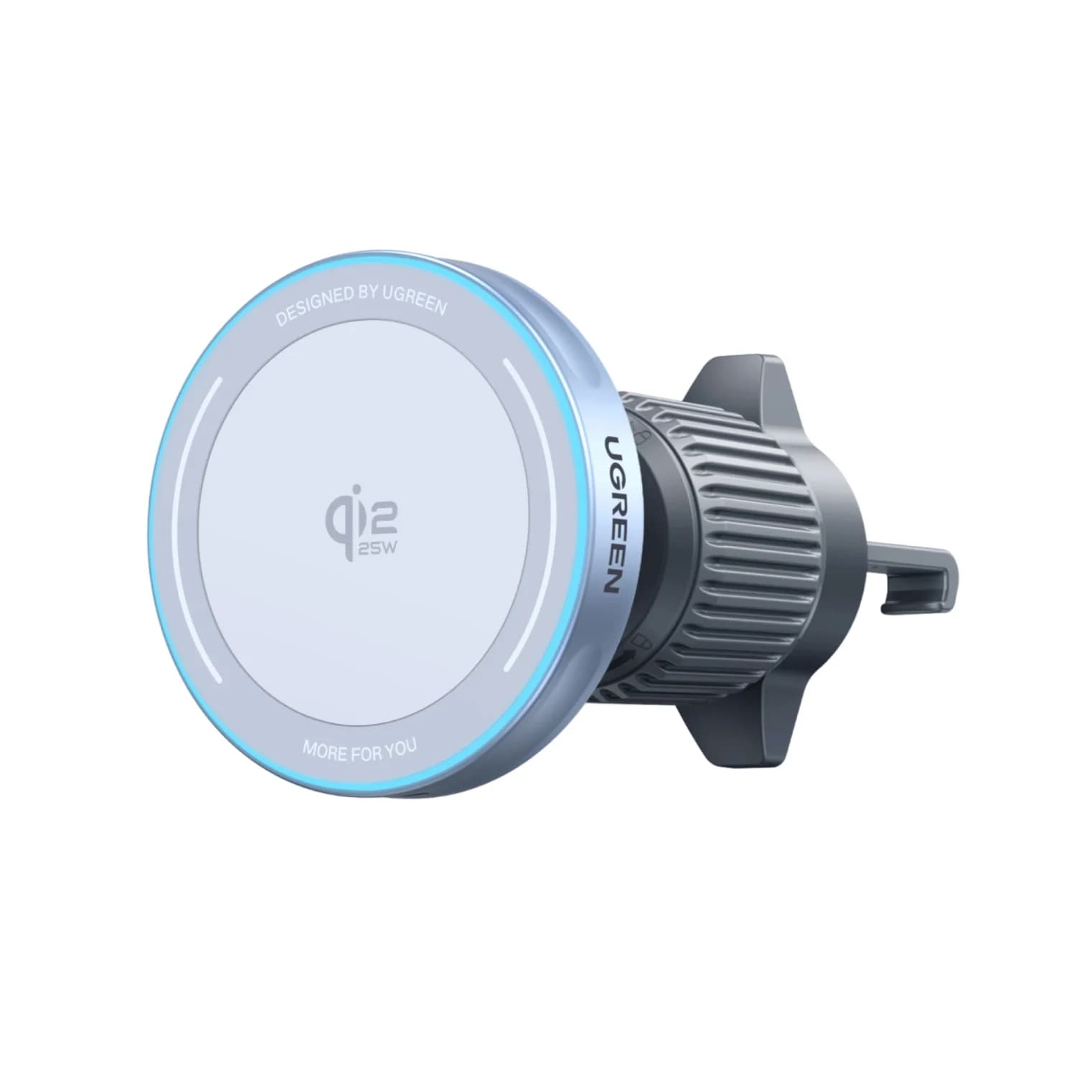 UGREEN MagFlow 25W Magnetic Wireless Car Charger (Qi2 25W, Vent Mount)